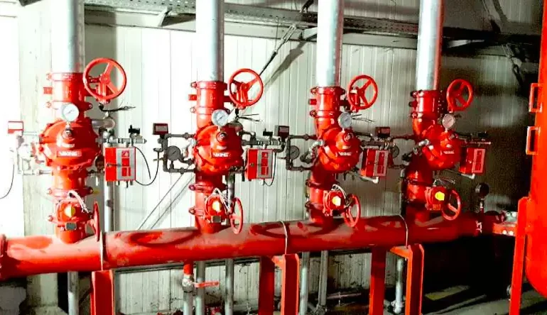 Fire Alarm Detection & Hydrant Fire Fighting System